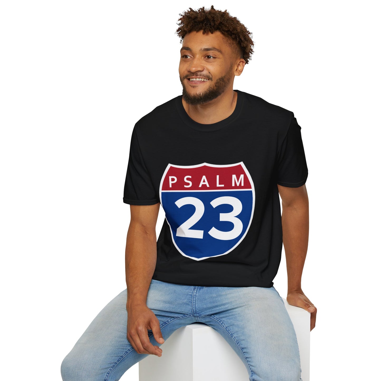 Psalm 23 Interstate Sign T-Shirt