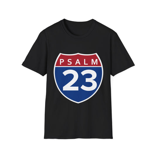 Psalm 23 Interstate Sign T-Shirt